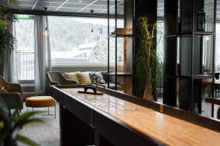 lobby at scandic hell