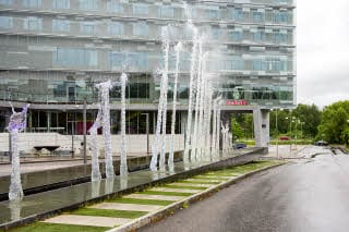 Scandic Talk, facade