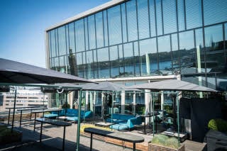 Roof terrace outdoors Scandic Continental