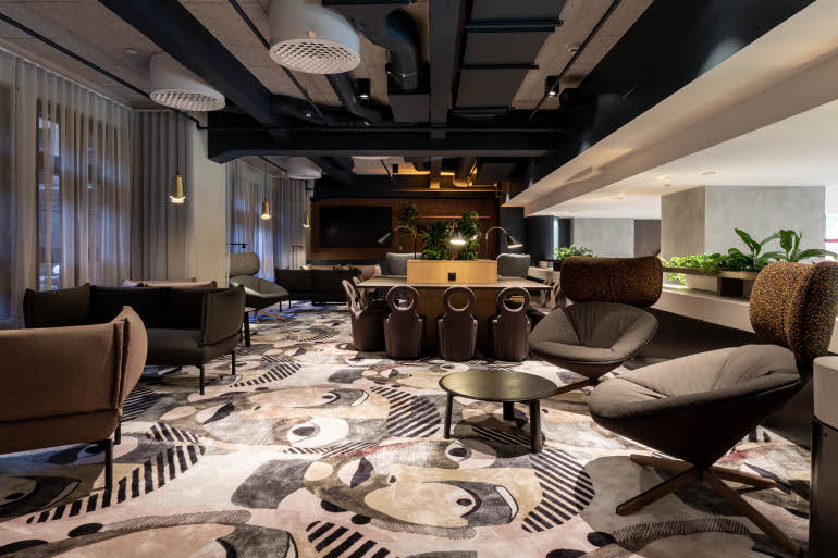 scandic helsinki hub Coworking tila