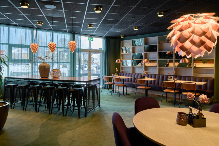 restaurant and bar at scandic bollnas