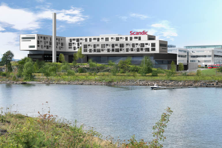 Scandic Fornebu, exterior