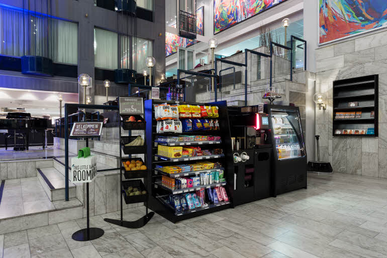 Scandic Hell, Vaernes, Trondheim, shop