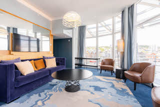 master suite at scandic ishavshotel in tromso