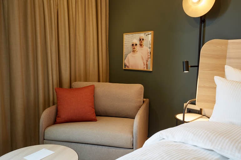 Standard-huone Scandic Frankfurt Hafenpark