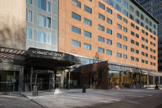 Facade of Scandic Helsfyr in Oslo