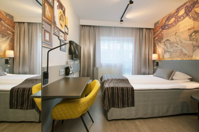 Standard Room of Scandic St. Olavs Plass in Oslo
