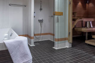 Presidential Suite -sviitin sauna