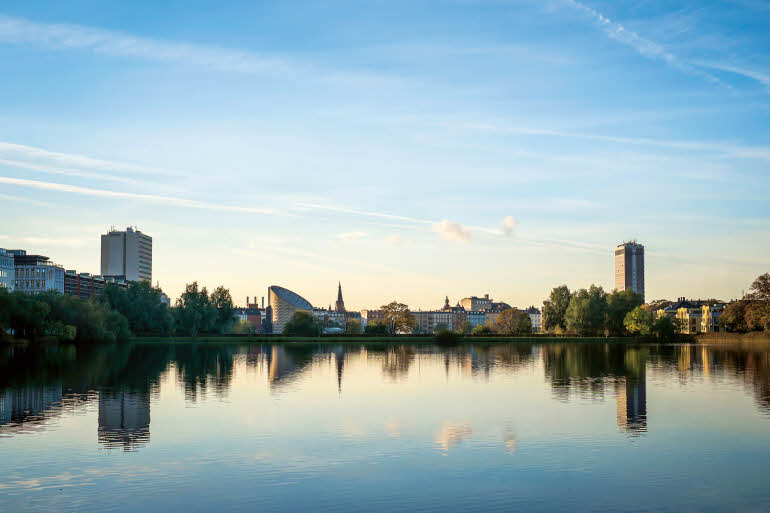 Scandic Copenhagen-view from the lakes