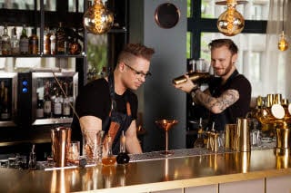 Bar of Scandic St. Olavs Plass in Oslo
