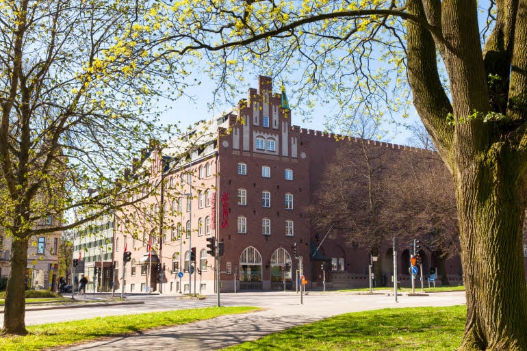 Julkisivu Scandic Frimurarehotellet