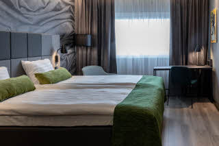 standard king -huone scandic pasila hotellit helsinki suomi