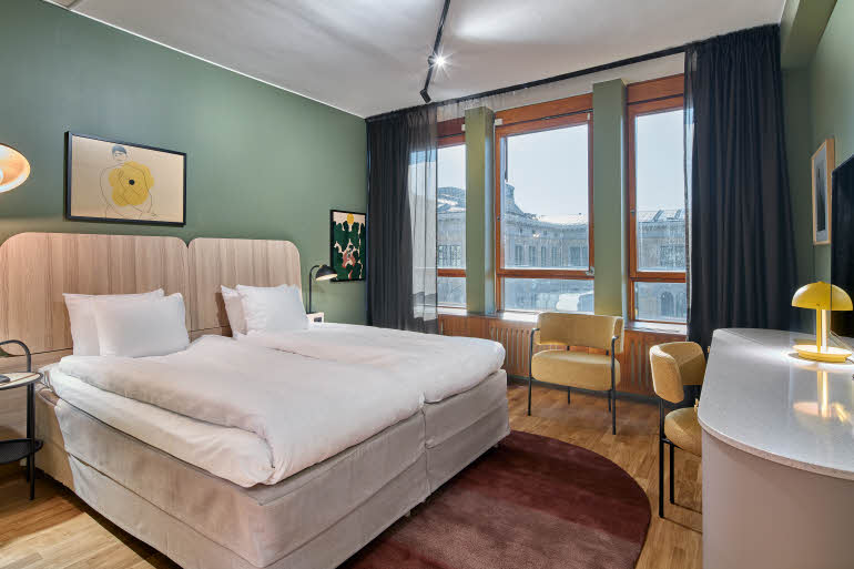 superior room at scandic wallin in stockholm