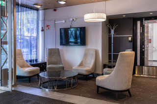 Scandic Kaisaniemi, hotellin aula