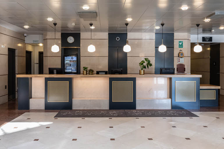 vastaanotto scandic jyväskylä station hotelli jyvaskylä suomi