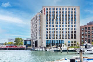 julkisivu laituri meri scandic cph strandpark hotellit kööpenhamina kastrup-lentoasema tanska