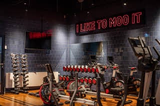 Gym of Scandic Kødbyen in Copenhagen