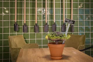 restaurant detail at scandic sjolyst in oslo norway