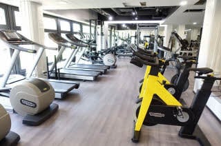 Gym of Scandic Park Helsinki