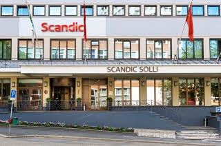 Julkisivu Scandic Solli