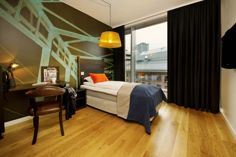 Scandic Vulkan, room, single