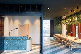 kokousaula Scandic Frankfurt Hafenpark
