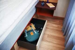 storage in room at scandic go upplandsgatan in stockholm