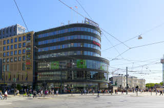 Facade of Scandic Byporten in Oslo