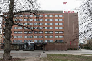 julkisivu scandic tampere koskipuisto hotelli suomi