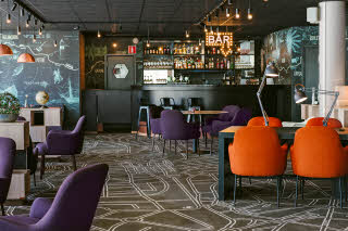 Restaurant bar hotel Scandic Kungens Kurva