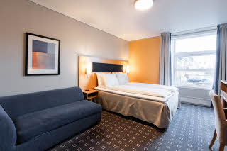 standard family room at scandic kristiansund in norway