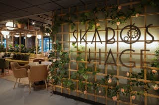 restaurant sign at scandic sjolyst in oslo norway
