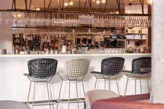 Bar at Scandic Frankfurt Museumsufer in Germany