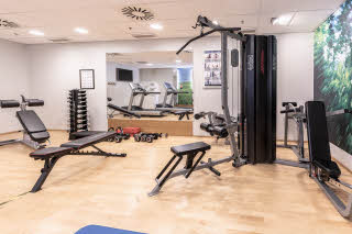 Kuntohuone Scandic Rosendahl -hotellissa Tampereella