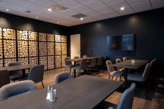 chambre separee of restaurant at Scandic Harstad in norway
