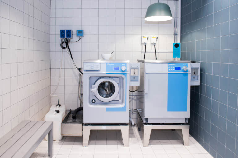 Laundromat hotel Scandic Kista Stockholm