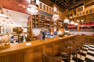 Restaurant and bar