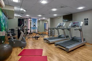 Gym at Scandic Gavle Vast in Sweden
