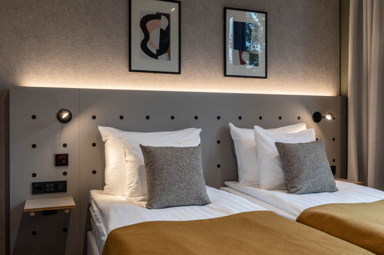 Superior-huone Twin Scandic Helsinki Hub