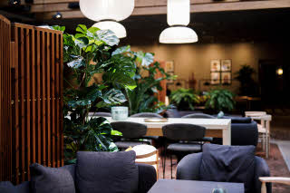Lobby Sitting Area Scandic Strommen