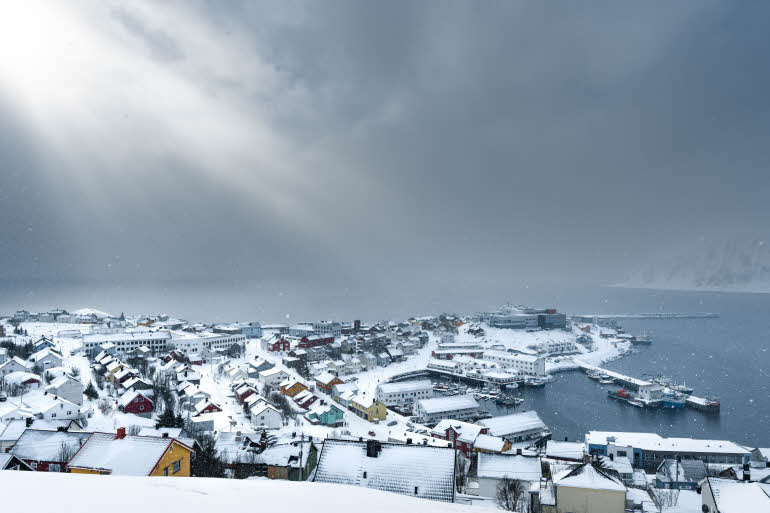 ympäristö Scandic Bryggen Honningsvåg Norja