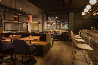 Bar in Bistro Nordic at Scandic Helsfyr in Norway