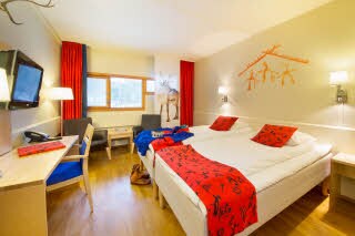 Scandic Karasjok, Karasjok, standard room, twin bed
