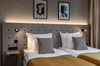Superior-huone Twin Scandic Helsinki Hub