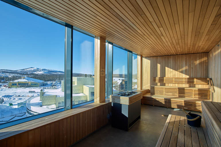 sauna näköala scandic kiruna hotelli kiiruna ruotsi