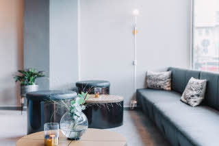 Lobby window Scandic Opalen Gothenburg