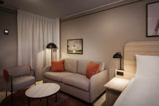 Superior Twin room of Scandic Helsfyr in Norway