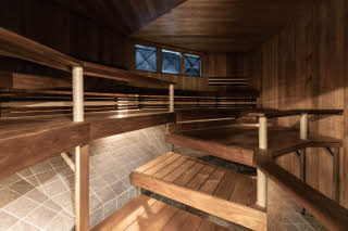 Sauna Scandic Rosendahl -hotellissa Tampereella