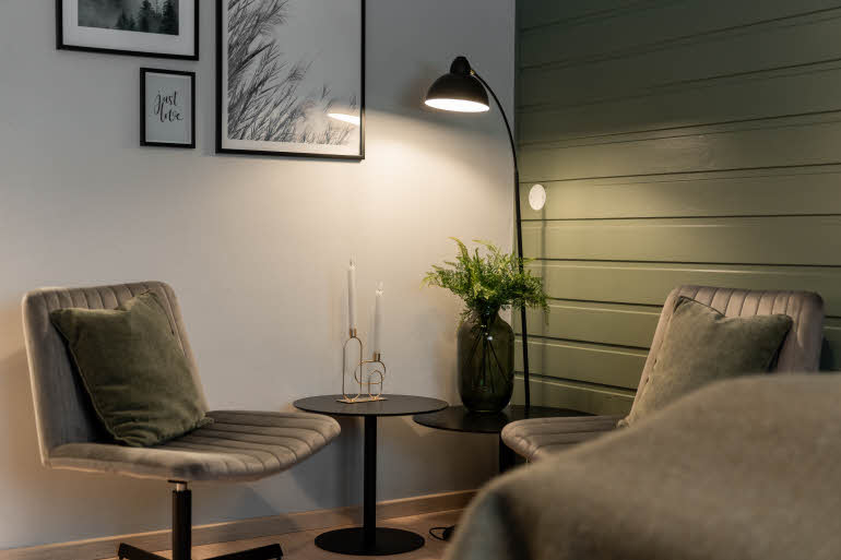 twin room at scandic olympiatoppen in oslo