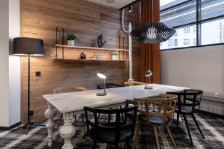 lobby in scandic pasila in helsinki finland